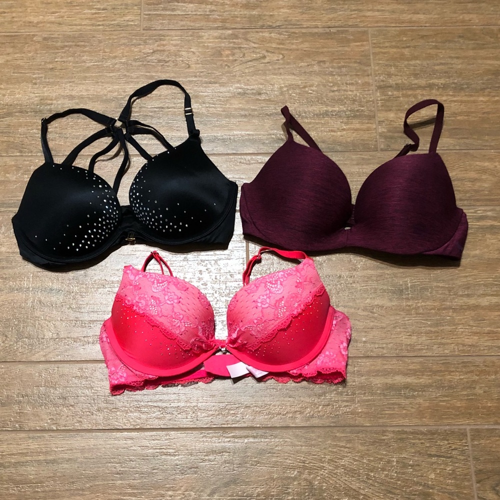 3 push up bras